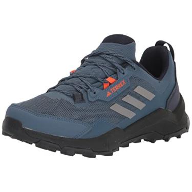 Imagem de adidas Terrex AX4 Tênis masculino para caminhada, Wonder Steel/Cinza/Laranja Impacto, 41