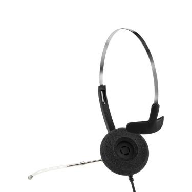 Imagem de Headset com Fio Intelbras Ths-40 RJ9 para Comunicação Profissional com Conector RJ9 e Microfone com Tubo de Voz