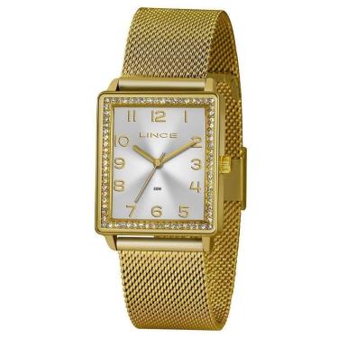 Imagem de Relógio Feminino Strass Lince Lqg4665L N2Kx