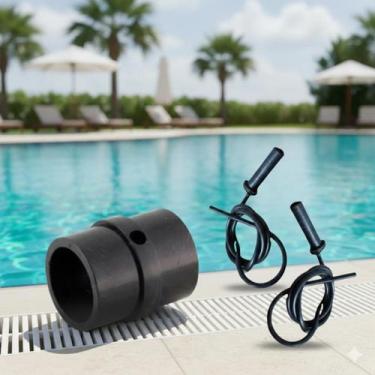 Imagem de Kit 2 Luvas Porta Sensor TS Solar 40mm 50mm 2 Sensores Resistencia ABS