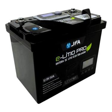 Imagem de Bateria JFA ELitio Pro 12.8V 50A LiFePO4