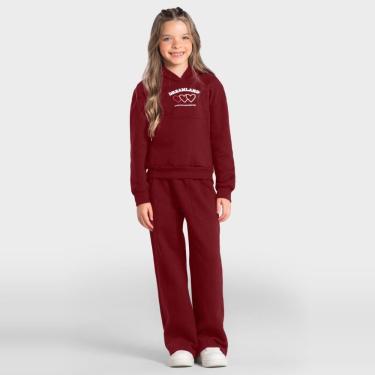 Imagem de Conjunto infantil menina eme moletom de coração Brandili