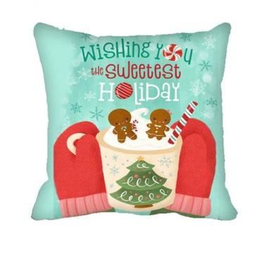Imagem de Almofada Natalina Holiday - SHOPPINGNET