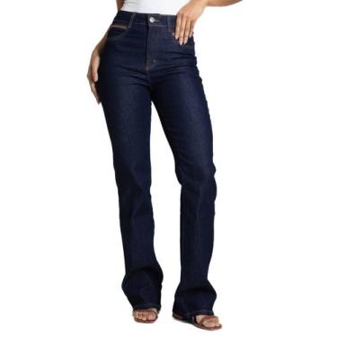 Imagem de Calça Jeans Sawary Boot Cut - 282664 - Azul escuro 44, Azul, 44