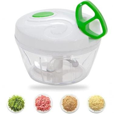 Imagem de Triturador Cortador Alho Cebola Processador Alimentos Manual P - MKB