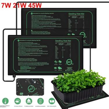 Imagem de Tapete Térmico Para Sementes De Plantas 10 25 50CM, Almofada De Aqueci