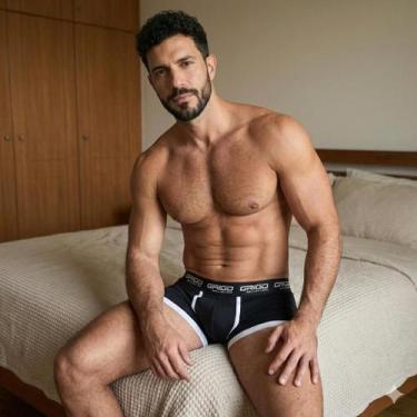 Imagem de 2x Cuecas Boxer PUSH UP Tamanho:GGCor:Cinza - GRIGO COLLECTION, M, Pre