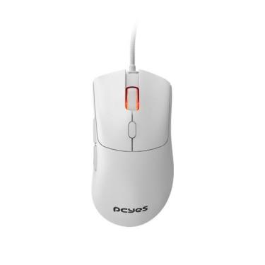 Imagem de Mouse Gamer Pcyes Hydrus White Ghost PMGHWG