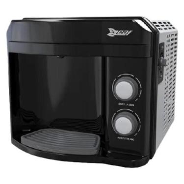 Imagem de Purificador Água Gelada Bactericida Compressor Compact 127v Preto Leaf
