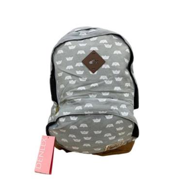 Imagem de mochila denlex juvenil jeans, Barquinho