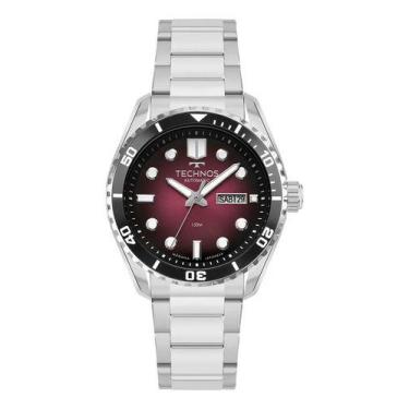 Imagem de Relógio Technos Masculino Automático Prata 8205OX/1V