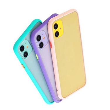 Imagem de Capa IPhone 6 Acrílico Fosco + Botões e Laterais Coloridos - Hrebos, U