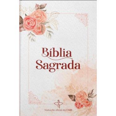 Imagem de Bíblia Sagrada Tradução Oficial da CNBB - Capa Salmão - Feminina - EDI