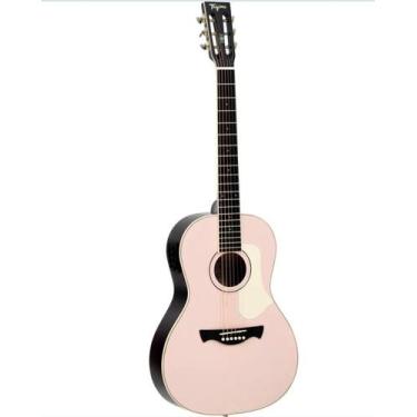 Imagem de Violão tagima - parlor - latin america nazca - shell pink satin