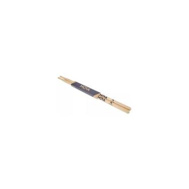Imagem de Baqueta 5b nova by vic firth ponta de madeira hickory
