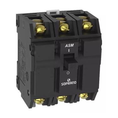 Imagem de Disjuntor Nema Trifásico Soprano ASM3-B 50A