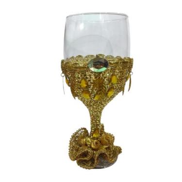 Imagem de Taça de Pomba Gira Dourada - Candomblé - oyakemi