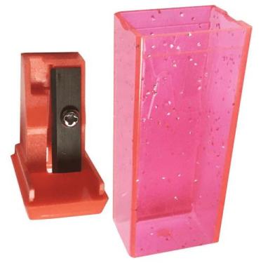 Imagem de Apontador com depósito - Box Glítter - Blister - KIT -, Rosa
