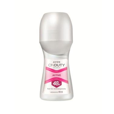 Imagem de Desodorante Avon Roll On Duty Women Active 48H 48ml
