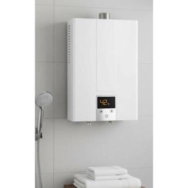 Imagem de Aquecedor Digital Gás Natural 20L 3 Pontos GN Segurança - Congratulati