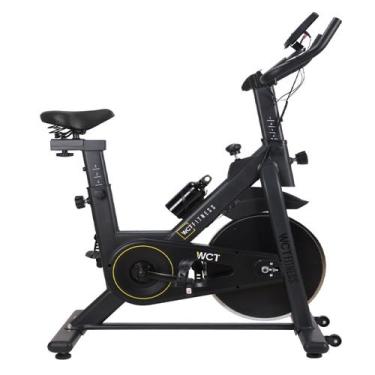 Imagem de Spinning com roda de inercia de 13kg - preto e amarelo - original wct 