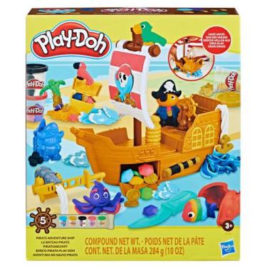 Imagem de Massinha Play Doh Aventura no Navio Pirata Hasbro F7370