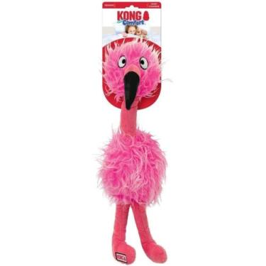 Imagem de Brinquedo Pelúcia Kong Comfort Jumbo Birds Para Cães X-large - Rosa