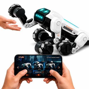 Imagem de Cachorro Robô Inteligente De Brinquedo Com Controle Remoto - Robodog