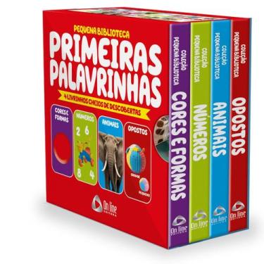 Imagem de Livro - Pequena Biblioteca Primeiras Palavrinhas - Box com 4 Livrinhos