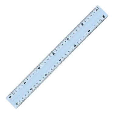 Imagem de Régua Maped Study 30cm Inquebrável -, Azul
