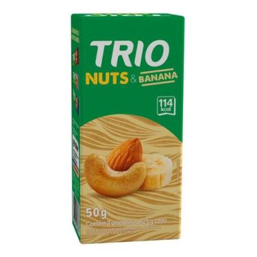 Imagem de Barra Trio Nuts e Banana 25g Pack com 2 Unidades
