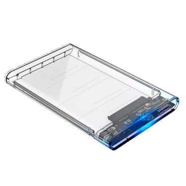 Imagem de Case Para Hd Externo Gaveta 2,5 Usb 3.0 Transparente Rápido