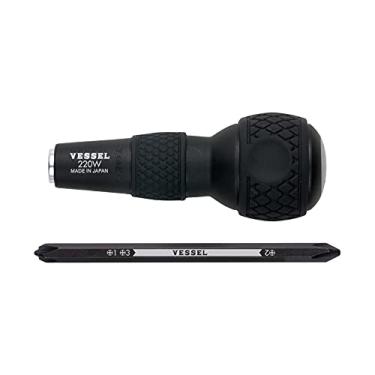 Imagem de Conjunto de chave de fenda substituível por broca com punho de esfera VESSEL (No.220W-123)