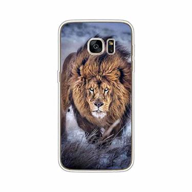 Imagem de Phone Case For Samsung Galaxy galaxy s7 edge Soft Silicone TPU Cute Cat Painted Back Cover For Samsung galaxy s7 edge Case,1338,for galaxy s7