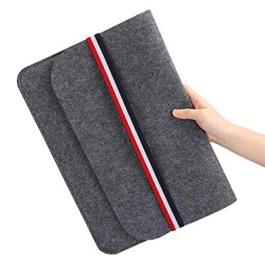 Imagem de Vbestlife Bolsa universal de feltro para notebook com bolsa pequena independente, adequada para todos os laptops de 13,3 polegadas