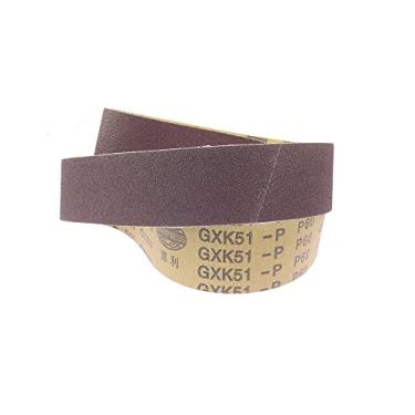 Imagem de 10 peças 50x1220mm A/O Correias de lixa abrasivas 2quot;*48quot; P60-600 Acessórios para moedor de cinta de moagem grossa a fina, P60