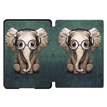 Imagem de Capa para Kindle Paperwhite de 15 cm, 7ª geração 2015/6ª geração 2013/5ª geração 2012, função automática despertar/hibernar, modelo aplicável DP75SDI ou EY21