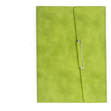 Imagem de Caderno de negócios a5 caderno de trabalho de colarinho branco para engrossar o escritório, fruta verde