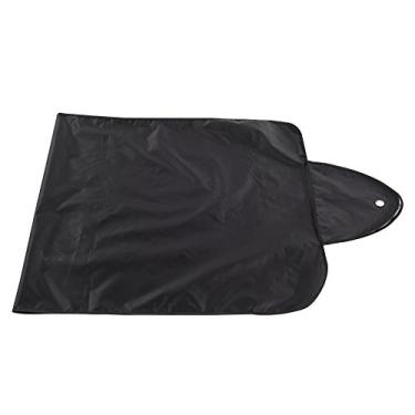 Imagem de Capa de viseira de para-brisa dianteiro e traseiro do carro, prata 147 x 70 cm proteção UV guarda-sol cortina protetor solar acessório universal