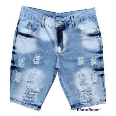 Bermuda Plus Size Modeladora Cotton Jeans Cós Alto 46 Ao 56 - LM Plus Size  - Outros Moda e Acessórios - Magazine Luiza