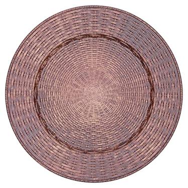 Imagem de Mimo Style Rattan Sousplat, Marrom (Bronze), 33 x 33 cm
