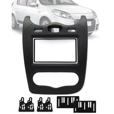 Imagem de Moldura 7" Polegadas 2 Din Renault Sandero 2012 até 2014