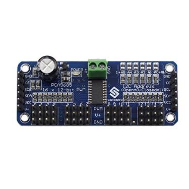 Imagem de SunFounder SunFounder PCA9685 16 canais 12 bits PWM Servo Driver para Arduino e Raspberry Pi
