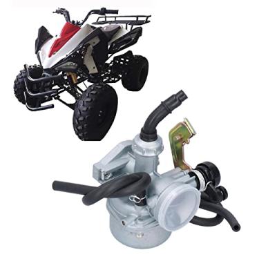 Imagem de Carburador de bicicleta, carburador ATV 19 mm/0,7 polegadas substituição universal para motor horizontal 50cc 70cc 90cc 110cc 125cc