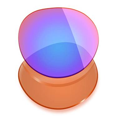 Imagem de Mryok Lentes de reposição polarizadas para Ray-Ban RB2180 49 mm - Rosa cobalto