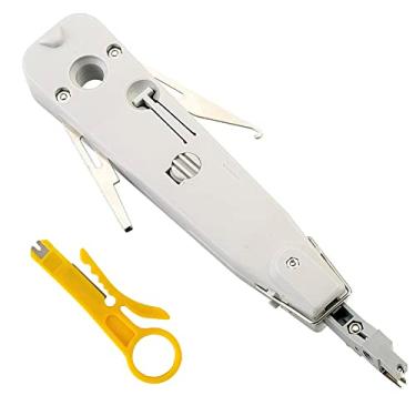 Imagem de Ferramenta de punção para baixo, multifunções tipo Krone IDC/fio de rede Cat5 e ferramentas de inserção de terminal de impacto de telefone