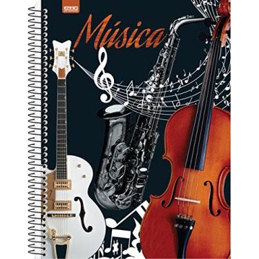 Imagem de Caderno p/Música Espiral Universitário 50 Fls. - São Domingos