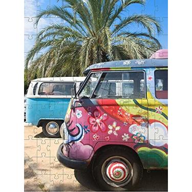 Imagem de Quebra-Cabeça Kombis Estimulação Cognitiva para Idosos 60 peças - 2 unidades