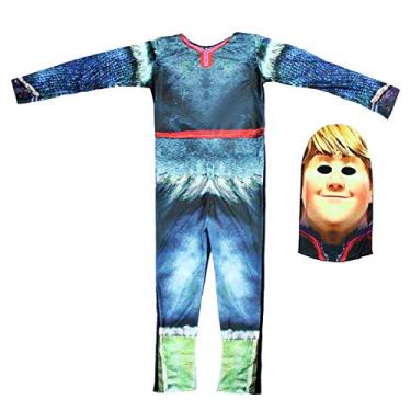 Imagem de Fantasia Kristoff Infantil Longo Frozen 2 com Gorro (M 5-8)