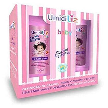 Imagem de Kit Umidiliz Cachos Perfeitos Baby Menina (Shampoo + Condicionador) -